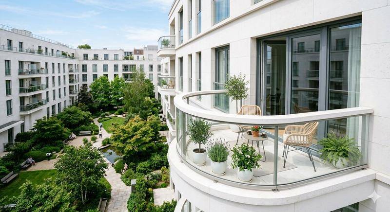 Image de l'annonce - T4 orienté SUD-OUEST avec BALCON, CAVE,…