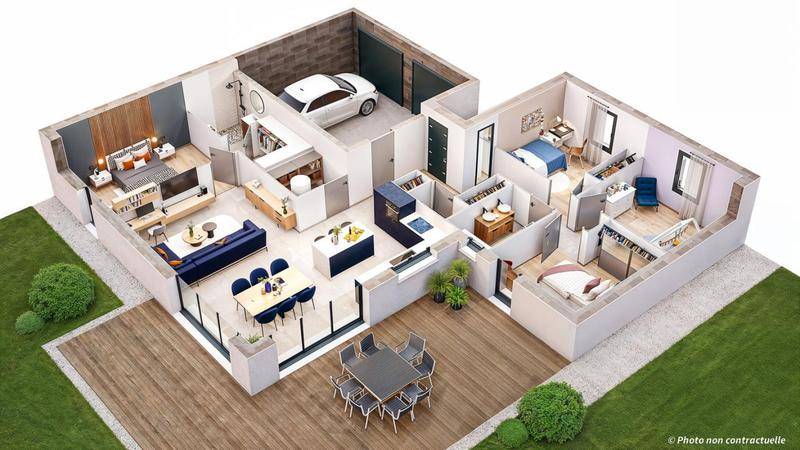 Image de l'annonce Maison 6 pièces 115 m2