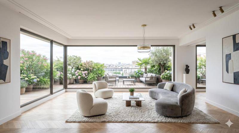 Image de l'annonce **RARE - DERNIER ETAGE + TERRASSE 90m2…
