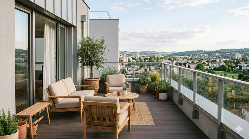 Image de l'annonce - T5 en ETAGE ELEVÉ avec TERRASSE,…