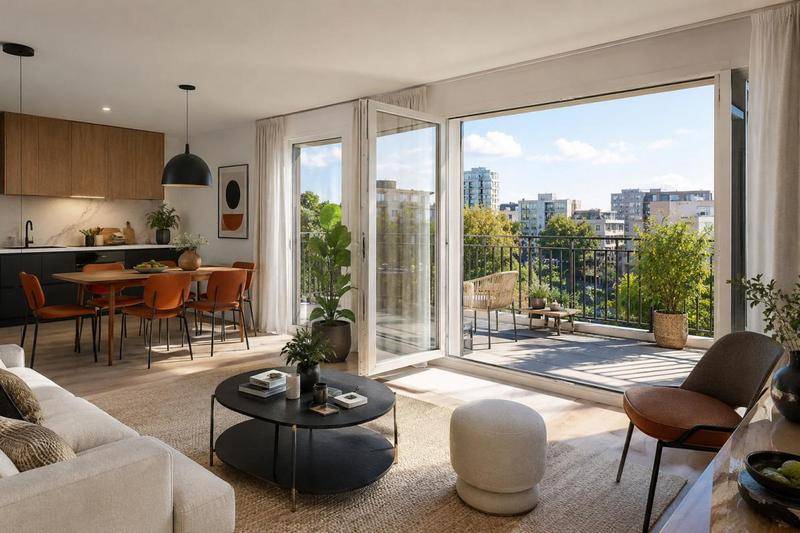 Image de l'annonce Superbe 4 pièces avec immense balcon –…