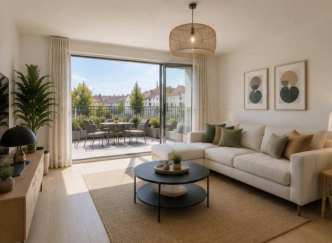 Image de l'annonce T5 familial avec belle terrasse dans un…