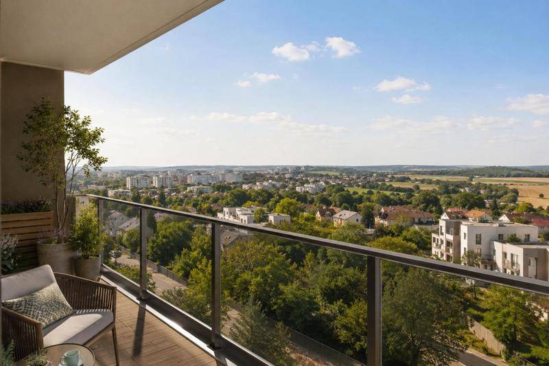 Image de l'annonce **VUE DÉGAGÉE - DERNIER ÉTAGE - BALCON…