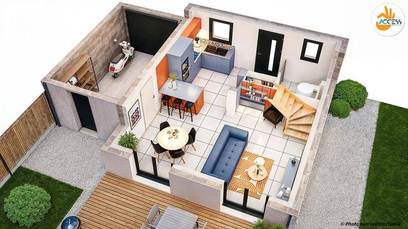 Image de l'annonce Maison 4 pièces 68 m2