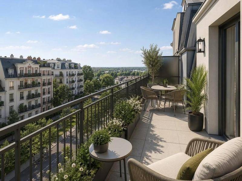 Image de l'annonce 4 PIECES EN ETAGE AVEC BALCON