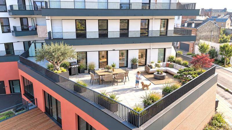Image de l'annonce T4 - vaste terrasse de 100 m²