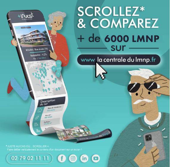 Image de l'annonce Appartement meublé pour investisseur LMNP géré