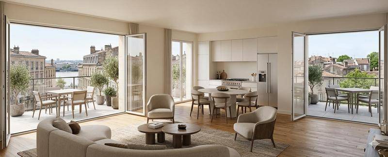 Image de l'annonce T4 dernier étage - 103 m² +…