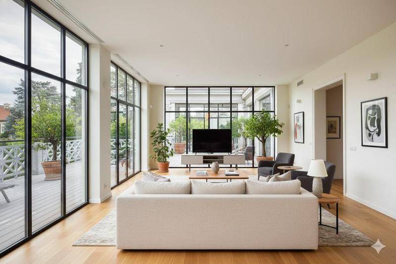 Image de l'annonce SUPERBE 4 PIECES BALCON plein SUD parking…