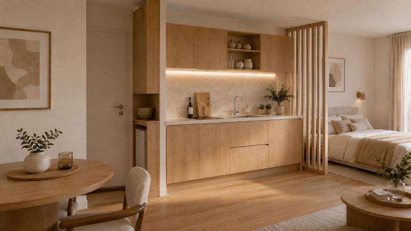 Image de l'annonce MAGNIFIQUE STUDIO AVEC BALCON