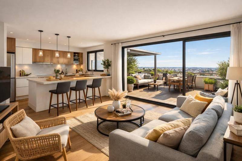 Image de l'annonce Appartement T3 traversant – Résidence intimiste