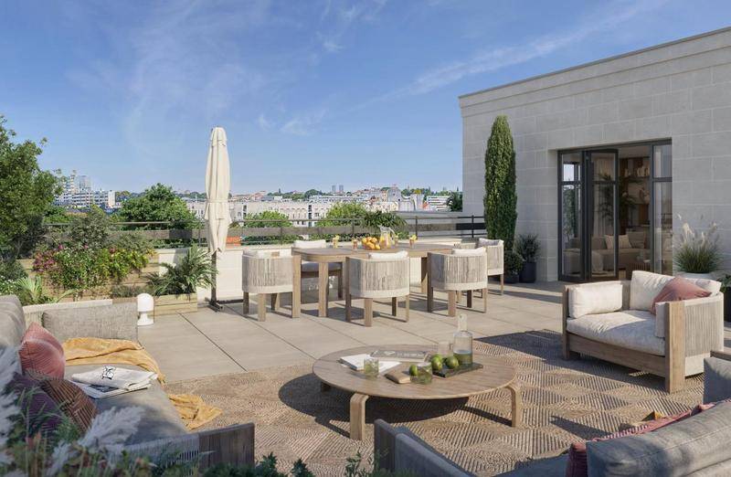 Image de l'annonce 4 PIECES EN DERNIER ETAGE AVEC TERRASSE