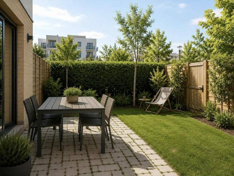 Image de l'annonce 4 PIECES AU CALME AVEC JARDIN PRIVATIF