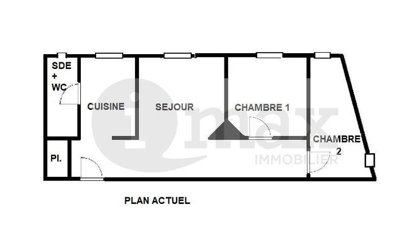 Image de l'annonce COURBEVOIE EUROPE - 3 PIECES 60 M²…