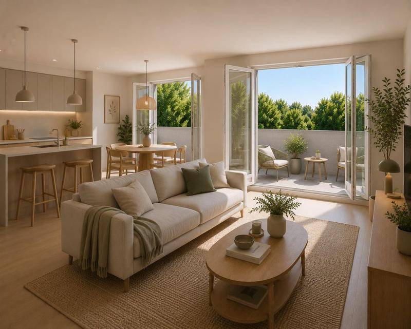 Image de l'annonce T4 LUMINEUX AVEC BALCON + PARKING