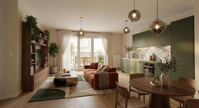 Image de l'annonce Appartement 4 pièces et parking