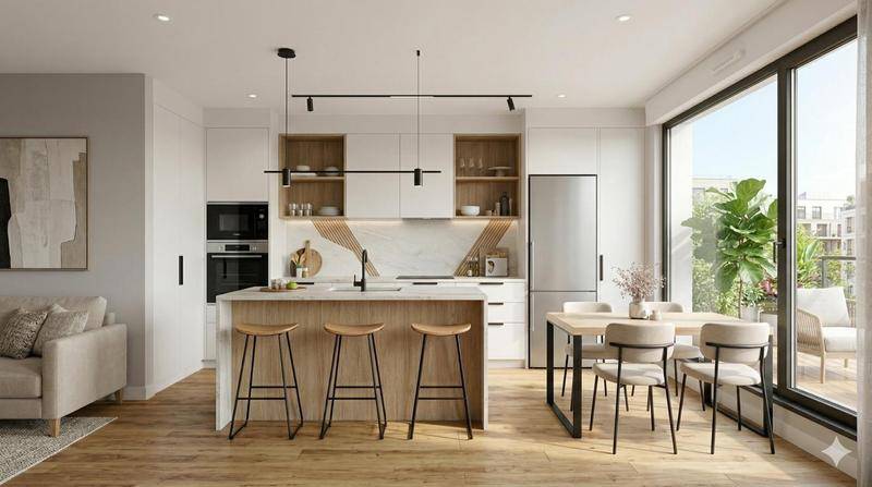 Image de l'annonce Un appartement familial avec double terrasse au…