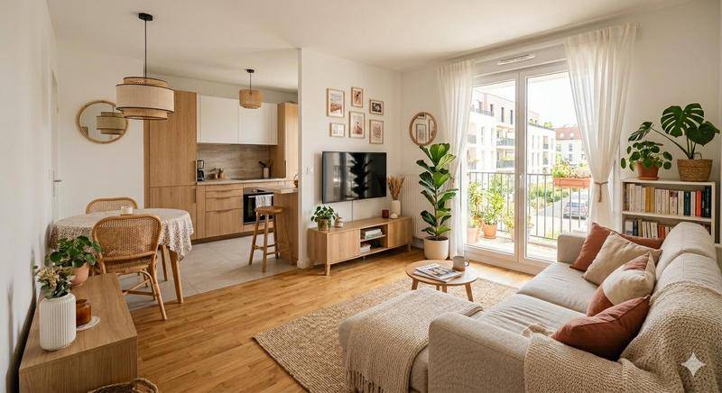Image de l'annonce - T2 orienté SUD avec BALCON et…