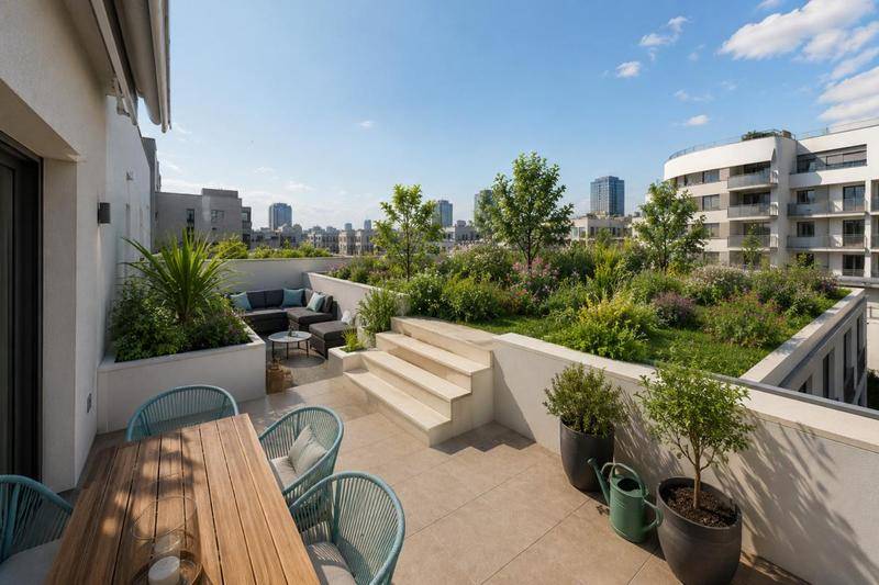 Image de l'annonce 4 PIECES LUMINEUX EN ETAGE AVEC TERRASSE