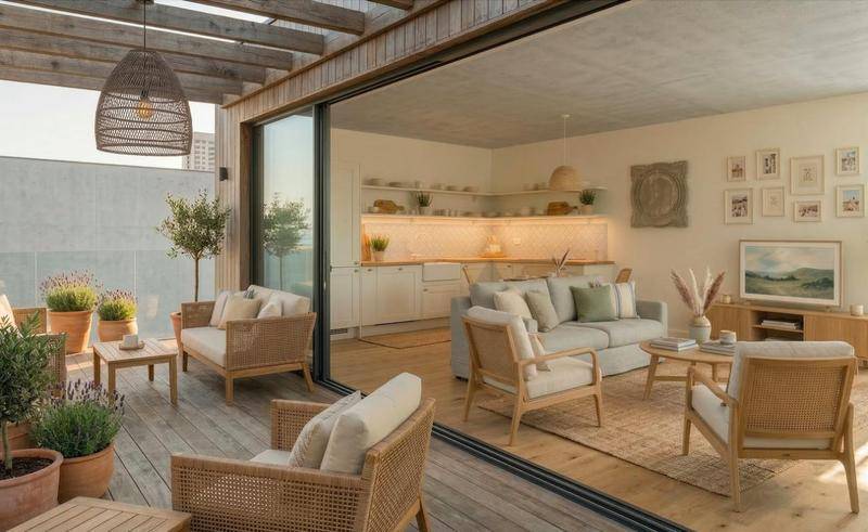 Image de l'annonce LACANAU VILLE - 3 PIECES, TERRASSE, BOX…