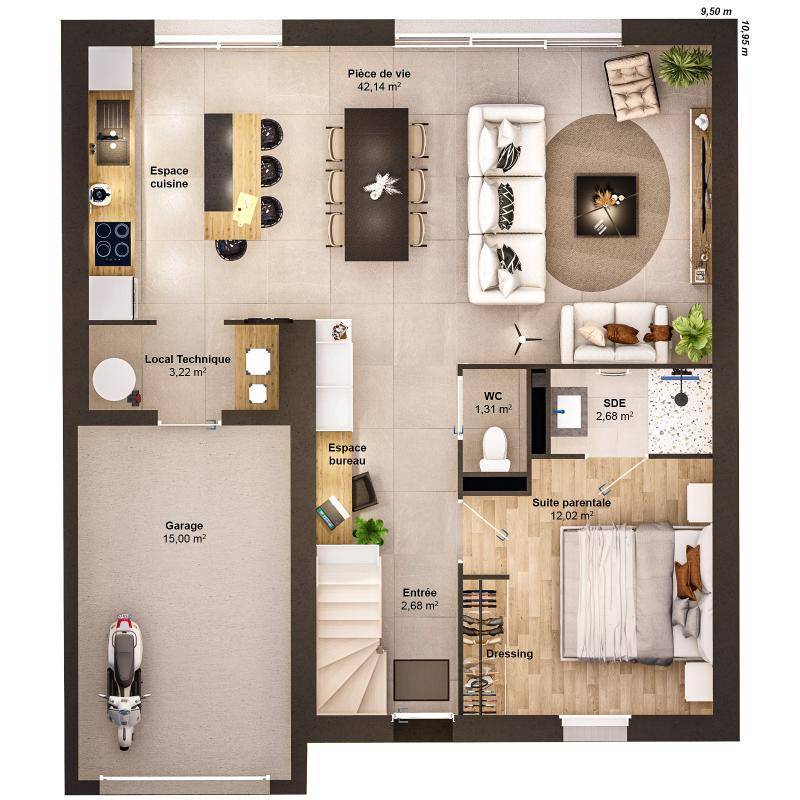 Image de l'annonce Maison 6 pièces 111 m2