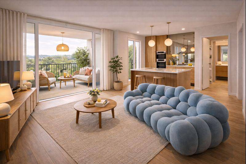 Image de l'annonce VUE DÉGAGÉE 2 pièces confortable