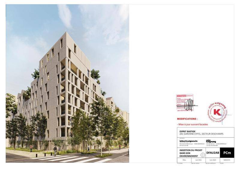 Image de l'annonce A LOUER T4 NEUF BORDEAUX BASTIDE