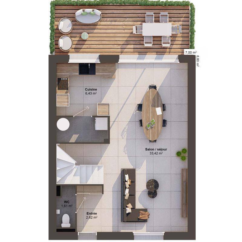 Image de l'annonce Maison 5 pièces 91 m2