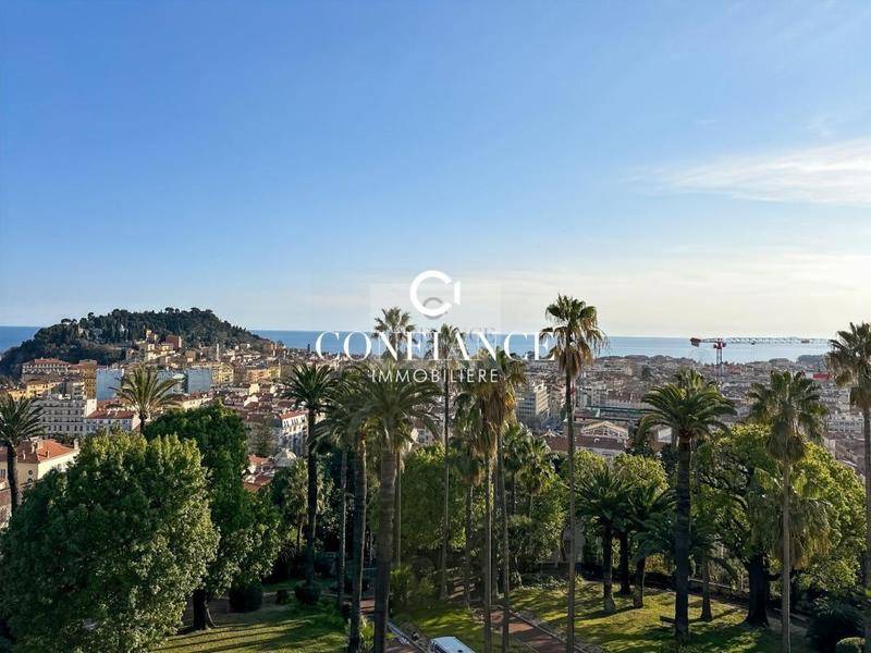 Image de l'annonce NICE CIMIEZ APPARTEMENT DANSPALAIS BOURGEOIS VUE PANORAMIQUE…