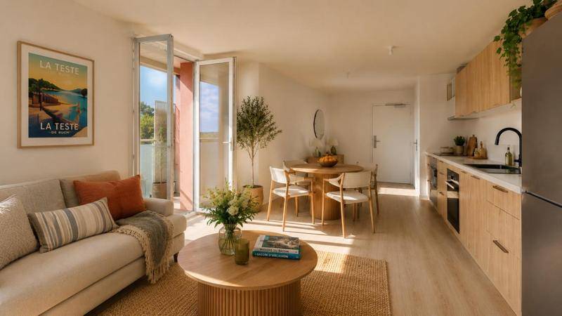 Image de l'annonce MAGNIFIQUE T2 LUMINEUX AVEC BALCON