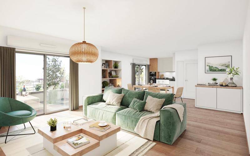 Image de l'annonce Appartement Premium, 3 pièces, séjour Lumineux avec…