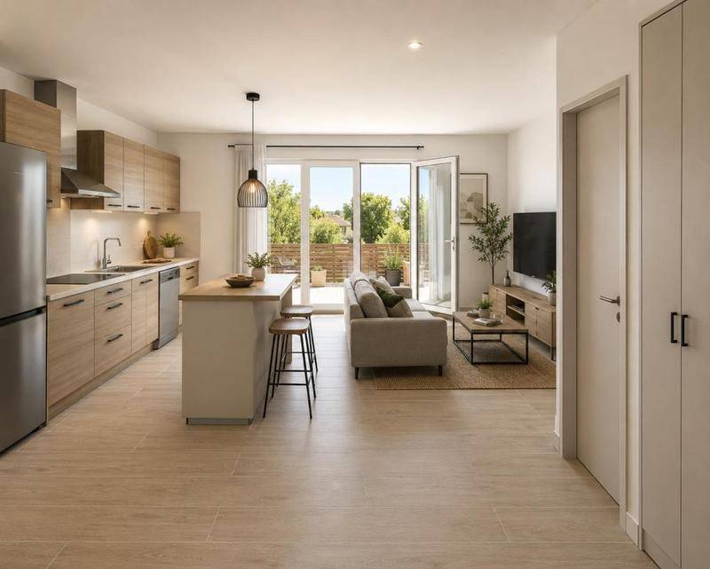 Image de l'annonce Jolie appartement T2 avec balcon à Sanguinet