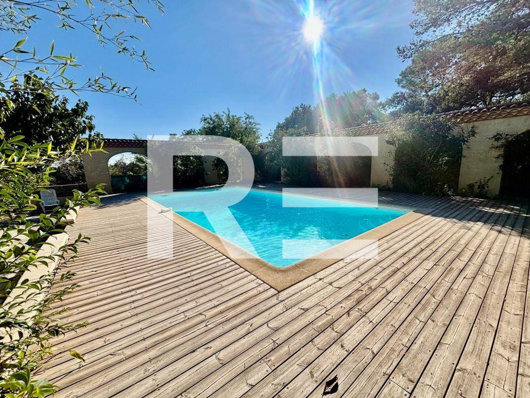 Image de l'annonce MAISON NIMES CIGALE 205m2 sur parcelle de…