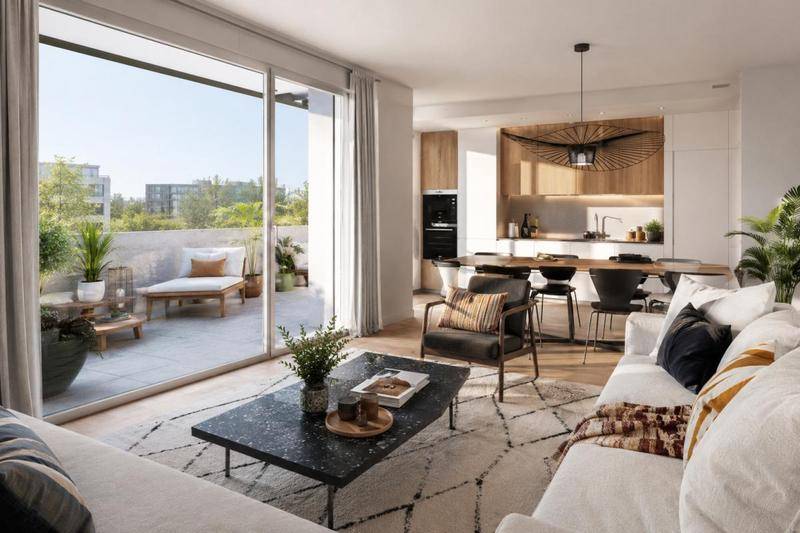 Image de l'annonce 3 PIECES + TERRASSE & PARKING