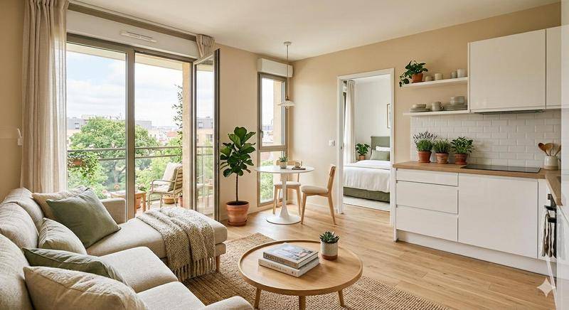 Image de l'annonce - T2 en DERNIER ETAGE orienté SUD-OUEST…