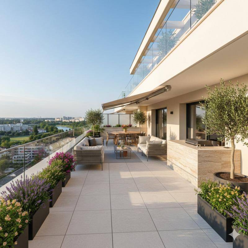 Image de l'annonce - RARE T5 en DERNIER ETAGE orienté…