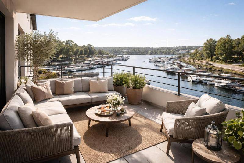 Image de l'annonce 2 PIECES AVEC TERRASSE VUE MARINA