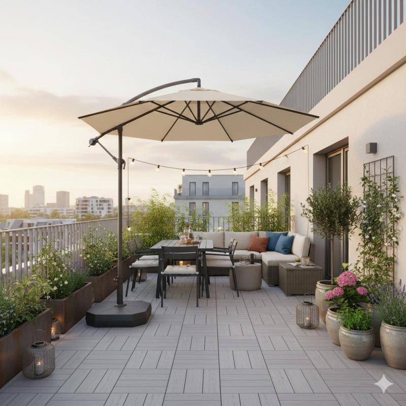 Image de l'annonce 5 PIECES TRAVERSANT AVEC TERRASSE AU DERNIER…