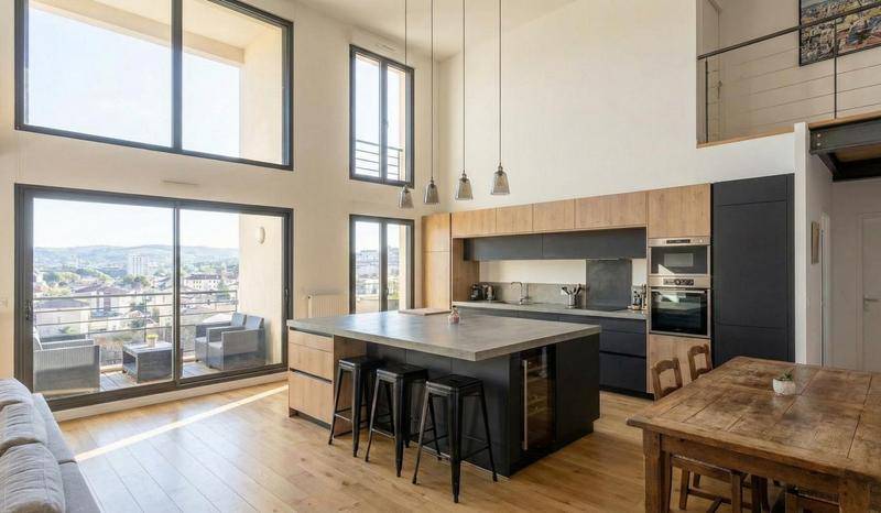 Image de l'annonce Magnifique Appartement 3P avec salon cathédrale -…