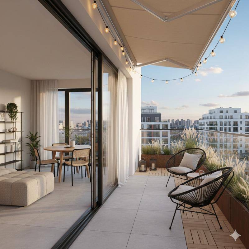 Image de l'annonce NOUVEAU 3 PIÈCES AVEC TERRASSE DANS UNE…