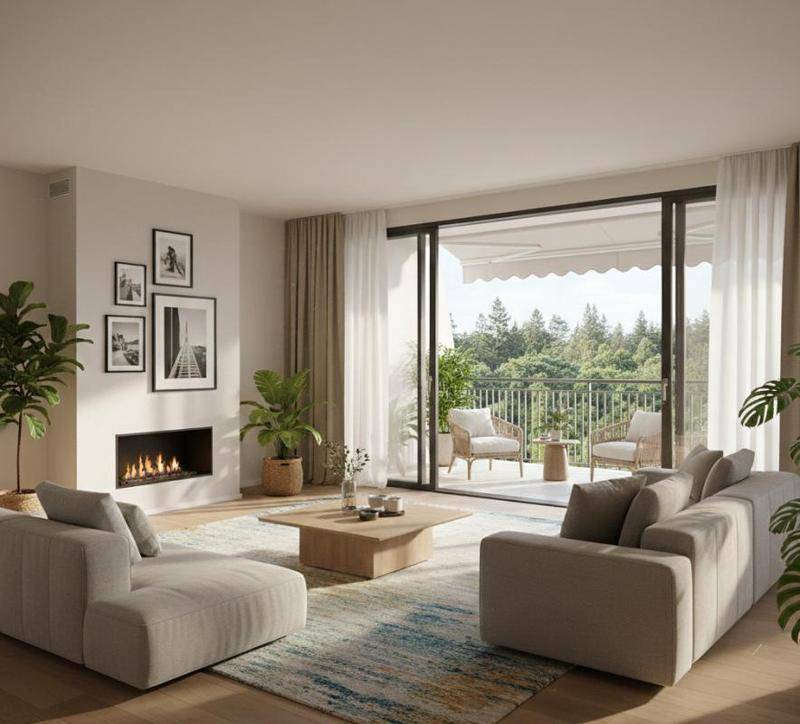 Image de l'annonce T4 élégant avec balcon et 2 places…