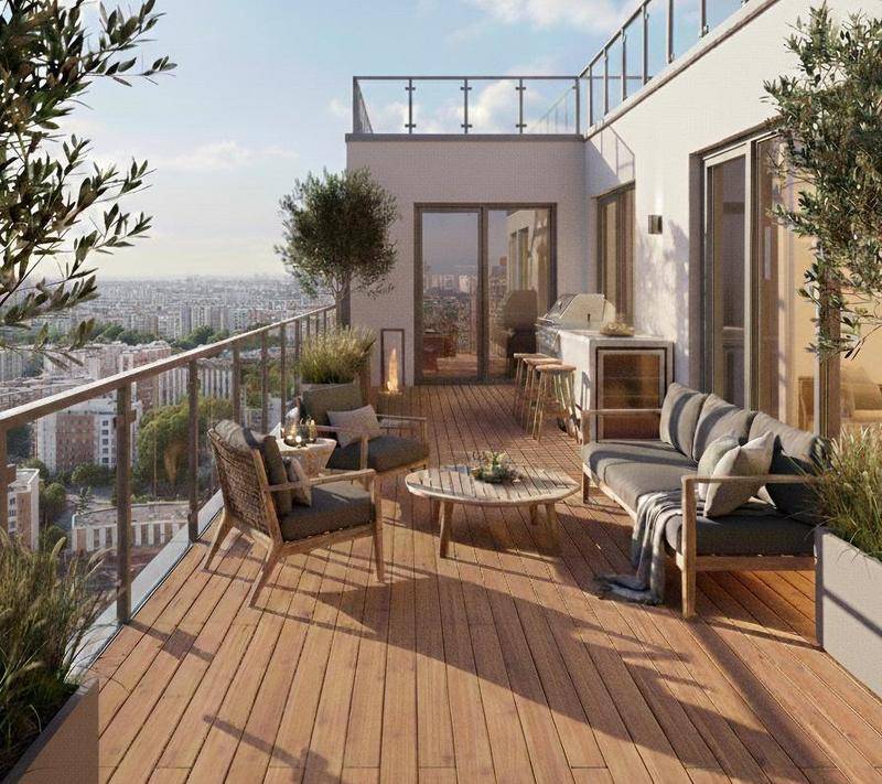Image de l'annonce Grand appartement 4 pièces en étage élevé…