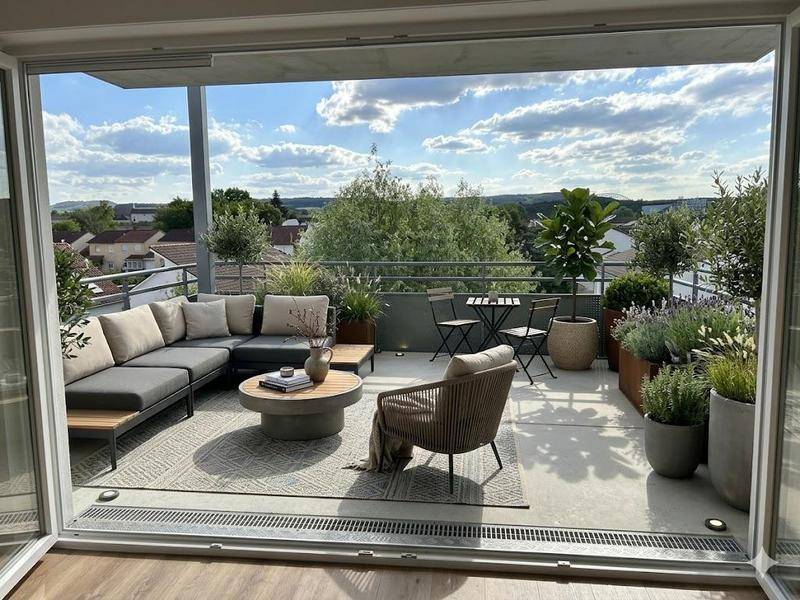 Image de l'annonce DERNIER ETAGE - CALME - LUMIERE et…