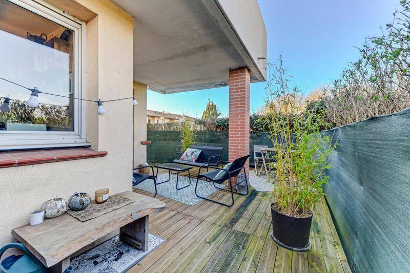 Image de l'annonce T3 avec belle terrasse - St Jory