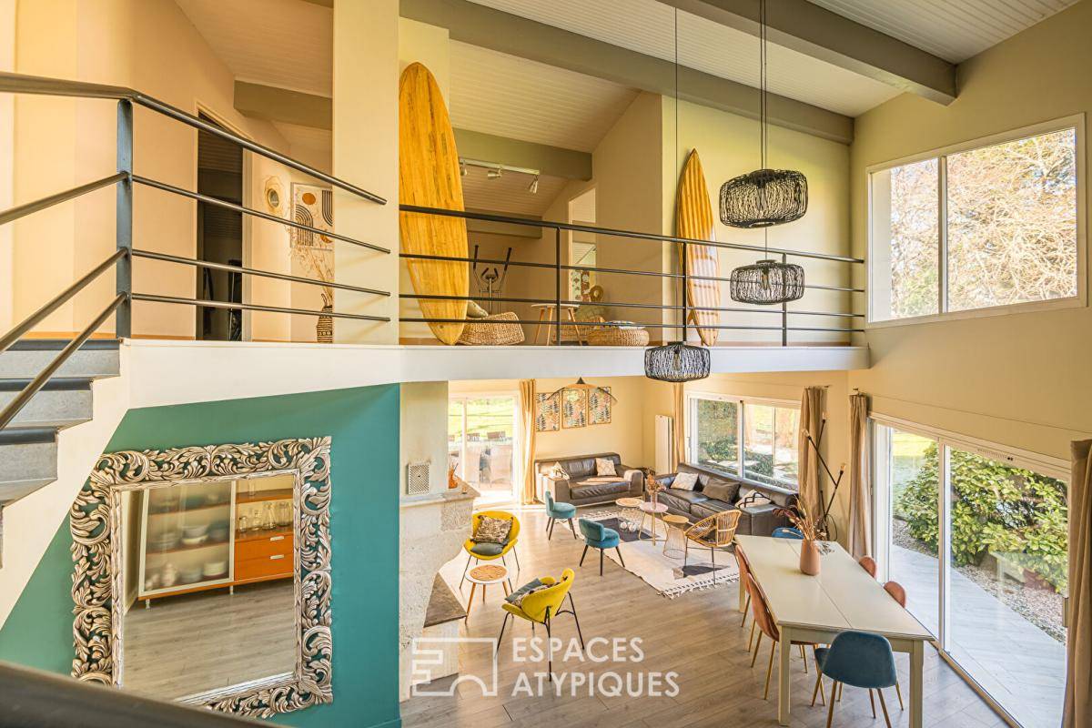 Image de l'annonce Spacieuse maison d'architecte à Cestas