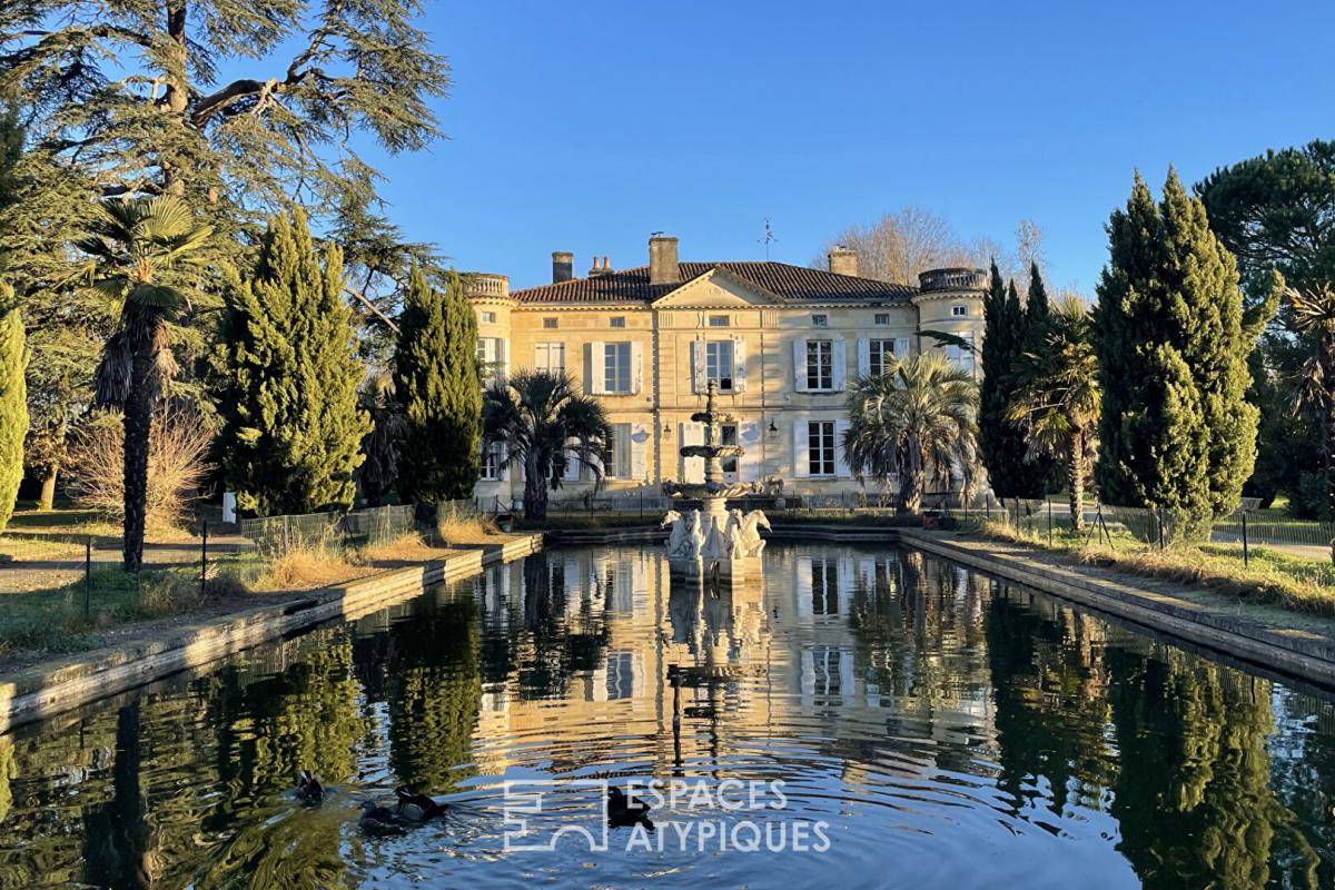 Image de l'annonce Château rénové dans son écrin de verdure