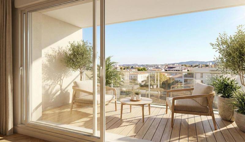 Image de l'annonce Superbe appartement T3 en étage élevé -…