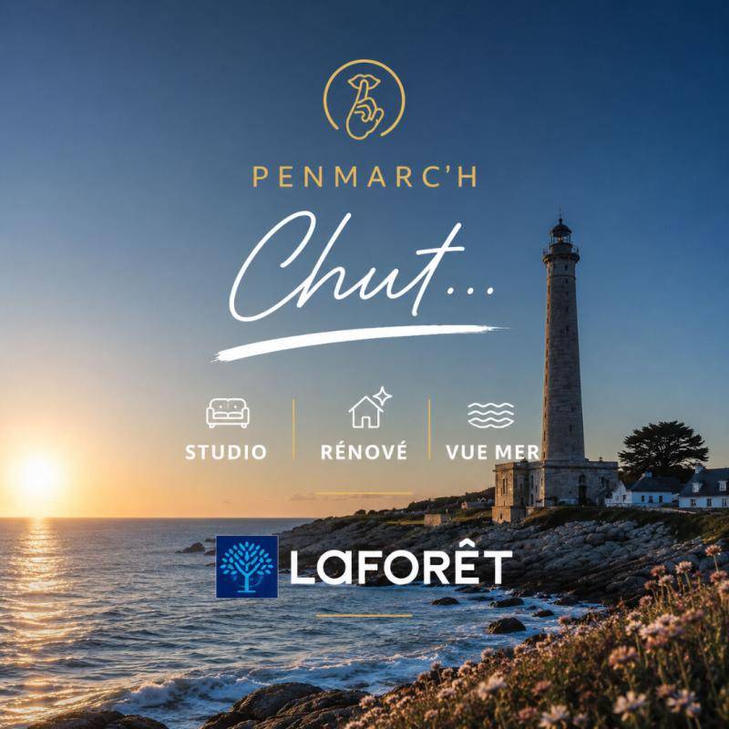 Image de l'annonce PENMARC'H : STUDIO face à la mer