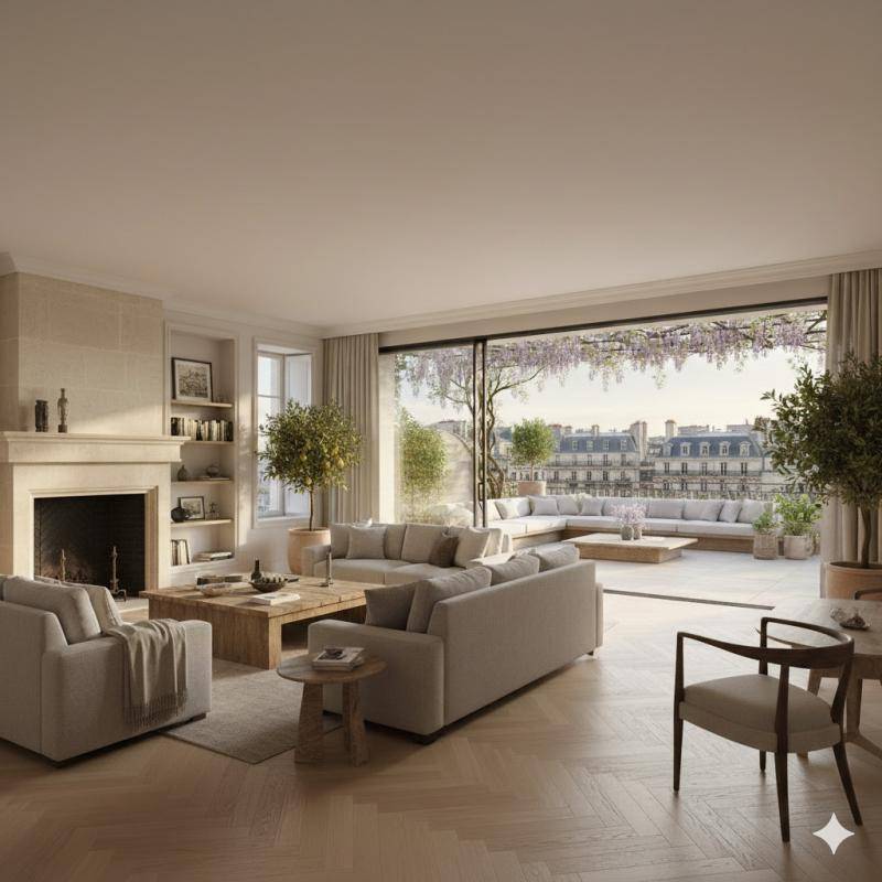 Image de l'annonce Chartrons - Prestige T4 avec 28m2 d'extérieur