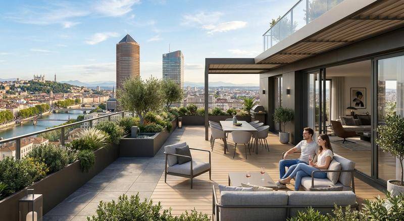 Image de l'annonce **DERNIER ÉTAGE - APPARTEMENT D'EXCEPTION - 2…